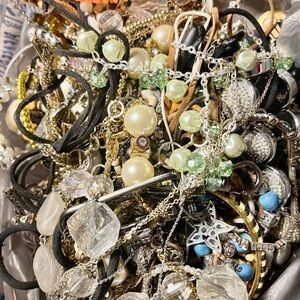 Old junk jewelry